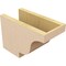 Ekena Millwork 6in. W x 8in. H x 12in. L Newport Woodgrain TimberThane Rafter Tail, Primed Tan RFTUR06X08X12NEWRCPR - alternate 4